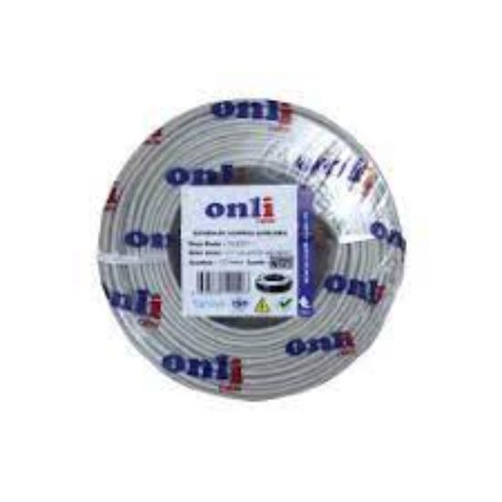 Onli ON-2201 2+1 1x0,22 mini Coax 2x0,22mm 100 metre CCA Kamera Kablosu resmi