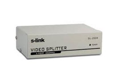 S-link SL-2504 4 VGA 250Mhz Monitör Splitter resmi