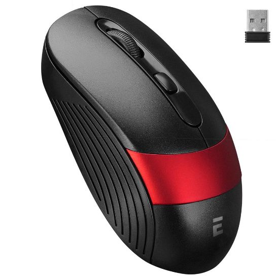 Everest SM-18 Usb Siyah/Kırmızı 2.4Ghz Optik Kablosuz Mouse resmi