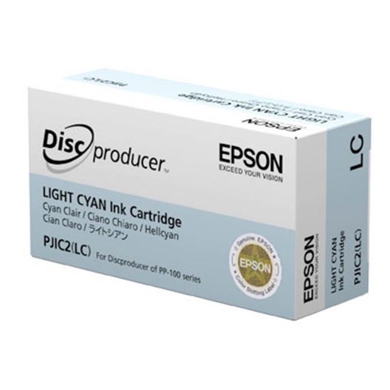 EPSON S020689 PJIC7  PP-100 LIGHT CYAN KARTUŞ (LC) resmi