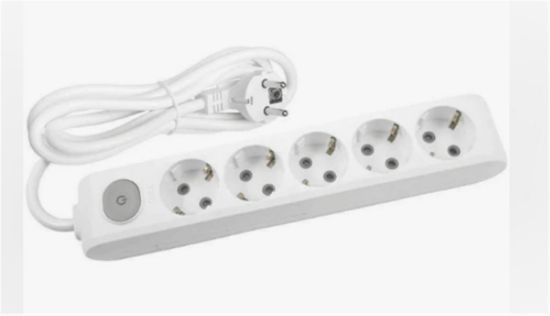 Viko Multı-Let Vm52ANH 5li 2mt Anahtarlı  Topraklı Kablolu Çocuk Koruma 90117502 resmi