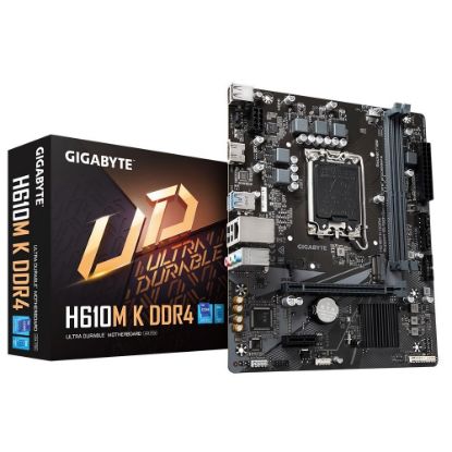 Gigabyte H610M-K-DDR4 Intel H610 Soket 1700 DDR4 3200MHz mATX Gaming (Oyuncu) Anakart resmi