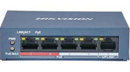 Hilook NS-0105P-35B 5 Port Megabit 4 Port PoE 35W +1 Port Megabit UplinkSwitch resmi