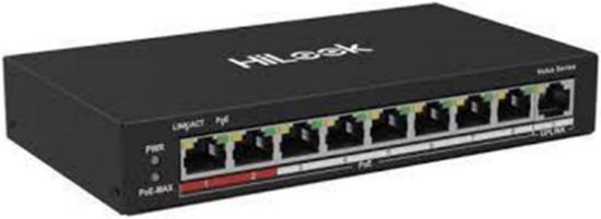 Hilook NS-0109P-60(B) 8 Port 10/100 8 Port PoE 60W +1 Port Megabit Uplink Poe Switch resmi