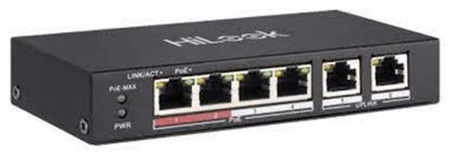 Hilook NS-0106P-35 4 Port PoE, 60W, +2 Port Megabit Uplink Switch resmi