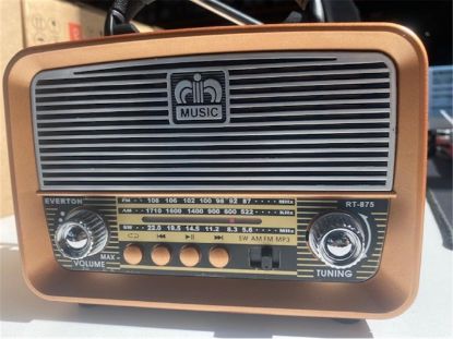 Everton Rt-875 Bluetooth Fm/Usb/Tf/Aux Şarjlı Nostaljik Radyo resmi