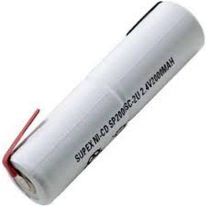 Supex Sp2000SC-3Y 2.4V 2000 Mah 3 lü Yan Yana Süpürge Bataryası  resmi