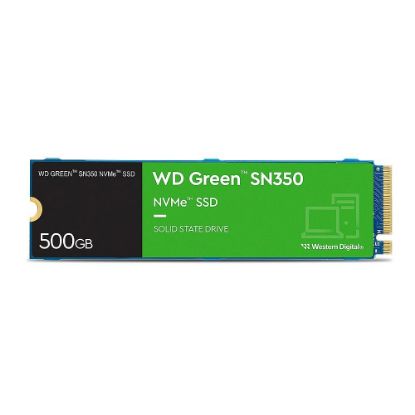 Wd 500Gb Green SN350 WDS500G2G0C PCIe Gen3 x4 Okuma 2400MB – Yazma 1500MB M.2 SSD  resmi