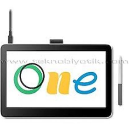 Wacom WC-DTC133W0B One 13 13.3" Grafik Tablet resmi