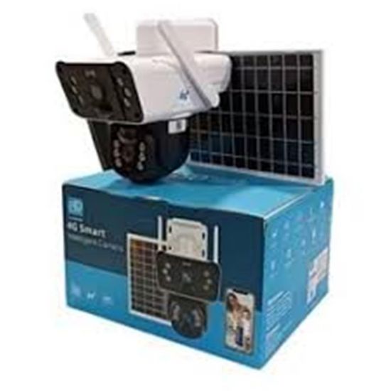 OKam O-Kam 3037 6MP 4G Dual Light 3 Lens Solar Güneş Enerjili Wifi İp Kamera  resmi