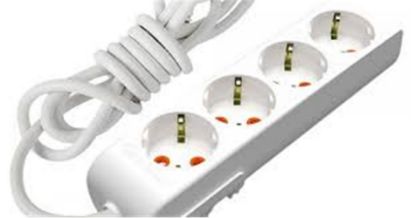 Mutlusan Rı-Tech 4lü 1mt Topraklı Grup Priz (001 175 410002 01 00) resmi