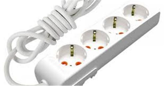 Mutlusan Rı-Tech 4lü 1mt Topraklı Grup Priz (001 175 410002 01 00) resmi