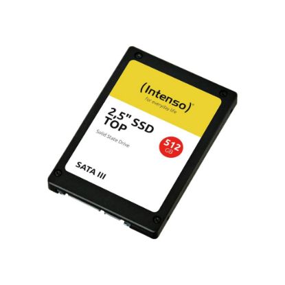 Intenso 512GB 3812450 Top 520MB/-500MB/s 2.5" Sata 3 Ssd resmi