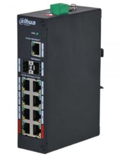 Dahua PFS3211-8GT-120 8 Port 10/100/1000 Mbps Poe Gigabit Switch resmi