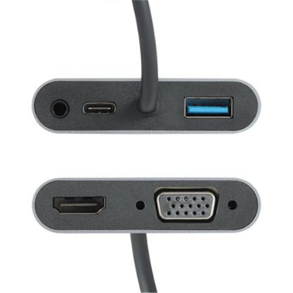 Vcom CU4511 Type-C To Hdmi+Vga+Usb 3+3.5mm Aux+ Type-C Çevirici resmi