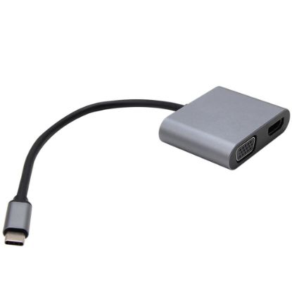Vcom CU4512 Type-C To Hdmi+Vga+Usb2.0+ Type-C Çevirici resmi