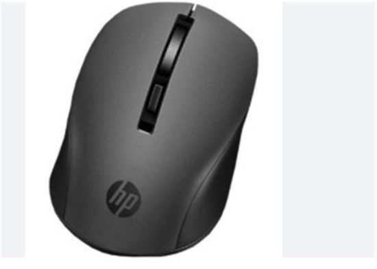 HP S1000 Plus Kablosuz Sessiz Siyah Mouse  2.4Ghz (Açma Kapama Tuşu) (Pilleri içinde) resmi