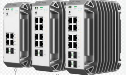 Reyee RG-NIS3100-4GT2SFP-HP 4 Port Poe+ 2 Port SFP 10/100/1000 Endüstriyel Switch resmi