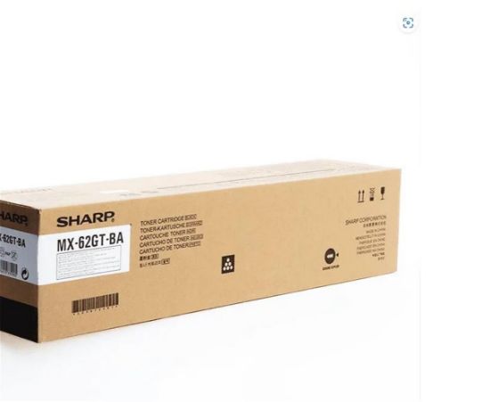 SHARP MX-62GTBA Black Siyah Orjinal Fotokopi Toneri MX-7580 resmi