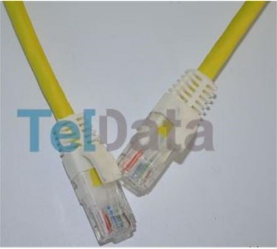 Teldata TLD-1000YS Cat6 10MT Sarı Utp Patch Kablo resmi