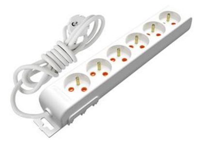 Mutlusan Rı-Tech 6lı 2mt Anahtarlı Ups 001 175 640002 02 00 Grup Priz resmi