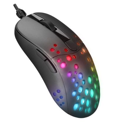 Altec Lansing ALGM7622 Siyah USB Kablolu 6 Tuşlu Renkli Led Işıklı 8000DPI Gaming Oyuncu Mouse resmi