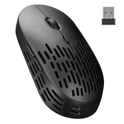 Altec Lansing ALBM7422 Siyah 2.4GHz Şarj Edilebilir Tek Renkli 1600DPI Optik Kablosuz Mouse resmi