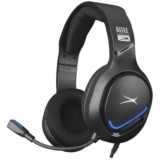 Altec Lansing ALGH9603 Siyah PS4/XBOX/Mobil Uyumlu USB+3.5mm Mavi Ledli Gaming Mikrofonlu Kulaklık resmi