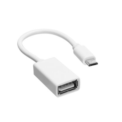 Hytech HY-X110 Beyaz USB F to MicroUSB M OTG Çevirici resmi