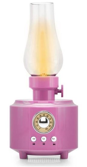 Hadron C210 Pembe Bluetooth Nostalji Gaz Lambası Speaker100*100*200MM resmi