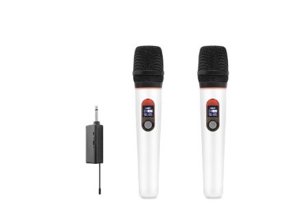 Hadron HDX2791B Beyaz  Kablosuz (WIRELESS) 2Lİ Mikrofon resmi