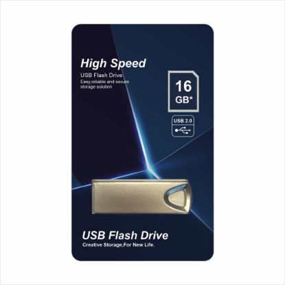 Elba 16GB Metal 2.0 USB Flash Bellek resmi