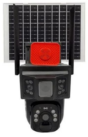 Okam O-KAM 3916 4G 6MP Dual Lens - Solar Panel - Sim Kart Destekli - PTZ Kamera resmi