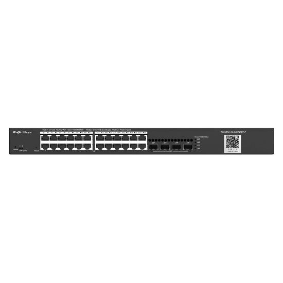 Ruijie-Reyee RG-NBS3100-48GT4SFP-P 48 Port 10/100/1000 Mbps Poe+ + 4 Port SFP L2 Yönetilebilir resmi