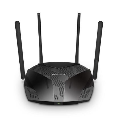 Tp-Link Mercusys MR80X Dual Bant Wifi6 4 Port Kablosuz Router AX3000 resmi