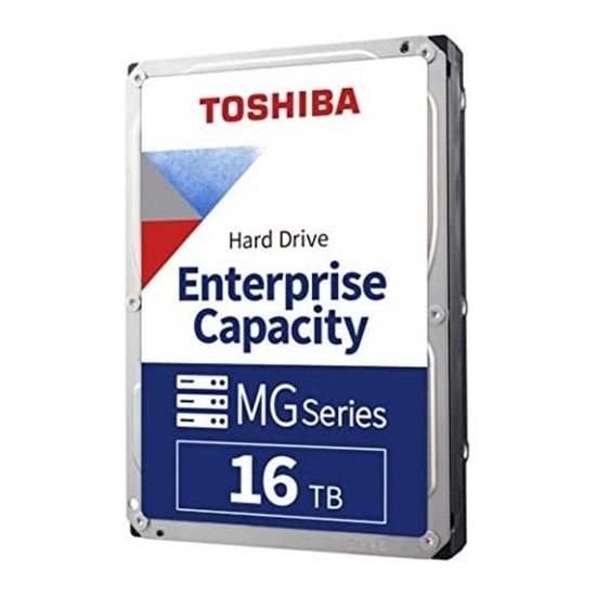 Toshiba 16TB 3.5" MG09ACA16TE SATA 3.0 512MB 7200 RPM 7/24 Güvenlik-Enterprice Harddisk  resmi