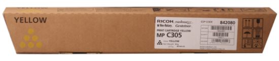 Ricoh MP C305 Yellow Sarı Orjinal Fotokopi Toneri MP C305SP/305SPF 4.000 Sayfa resmi