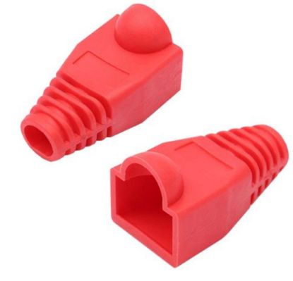 CMR RJ-45 Kırmızı Kılıf 25 li  Paket resmi