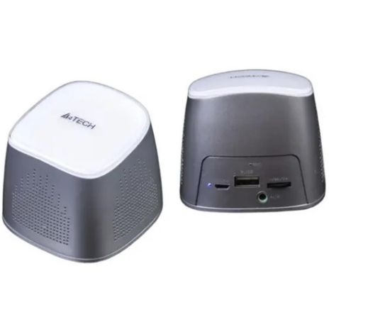 A4 Tech BTS-03 BT Şarj Edilebilir PowerBank Ses Bombası Beyaz Speaker  resmi