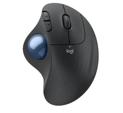 Logitech 910-007029 M575S Ergo Wireless-Bluetooth Tracball Kablosuz Mouse resmi