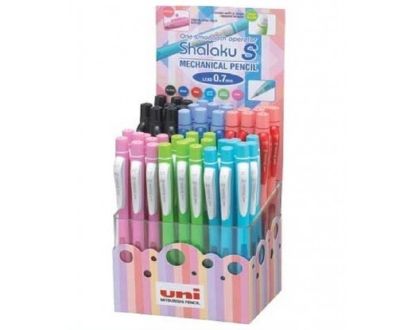 Uni-Ball Versatil Kalem Shalaku S Yandan Basmalı 0.7 MM 48 Li Set resmi