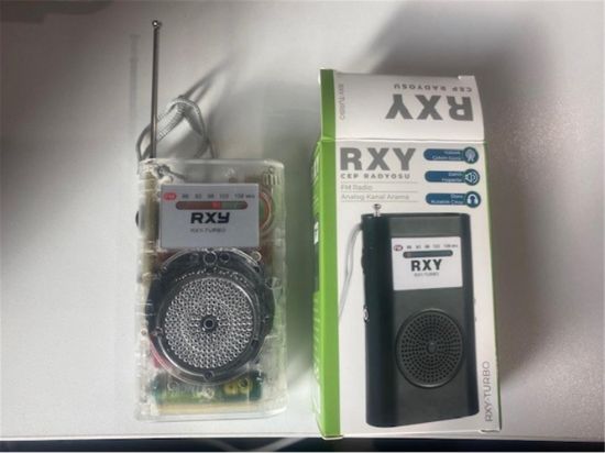 Rxy Fm Ceb Radyosu (Dahili Hoparlör/Stero Kulaklık Çıkışı/Yüksek Çekim Gücü) resmi