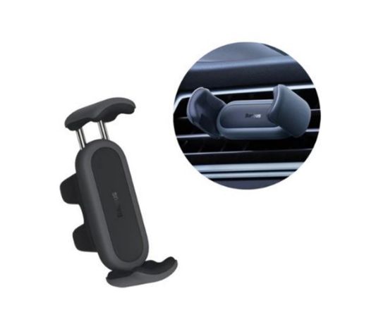 Baseus Steel Can 2 Air Araç Telefon Tutucu Siyah (SUGP000001) resmi