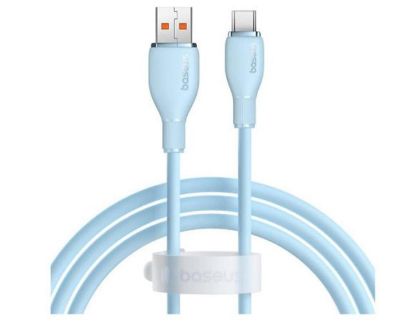 Baseus Pudding USB to C 100W Kablo 1.2m Mavi (P10355703311-00) resmi
