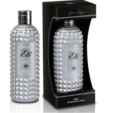 Eti BOUTIQUE Silver Cam Şişe Kolonya 300ml resmi