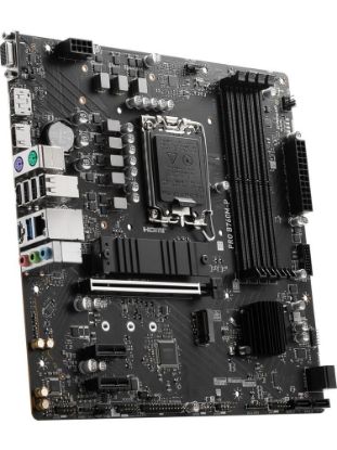 Msı Pro B760M-P SOKET 1700 DDR5 6800(OC) PCI-E M.2 USB3.2 HDMI DP VGA 1x 1G LAN mATX Anakart resmi