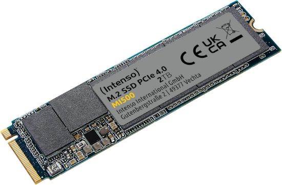 Intenso 2TB MI500 Gen.4x4 NVMe 1.4 SSD 5300MB-4500MB/s Ssd Disk resmi