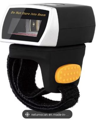 Perkon R2L 2D Karekod Yüzük Kablosuz 2.4ghz+Bluetooth Barkod Okuyucu resmi