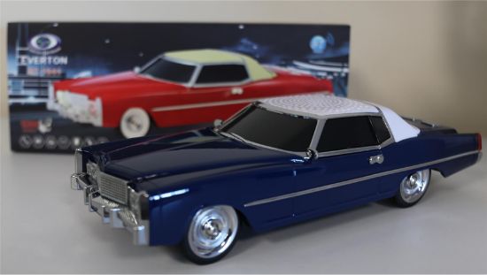 EVERTON RT-1941 Lacivert Arabalı  Bluetooth Fm/Usb/Tf/Aux Şarjlı Nostaljik Radyo resmi