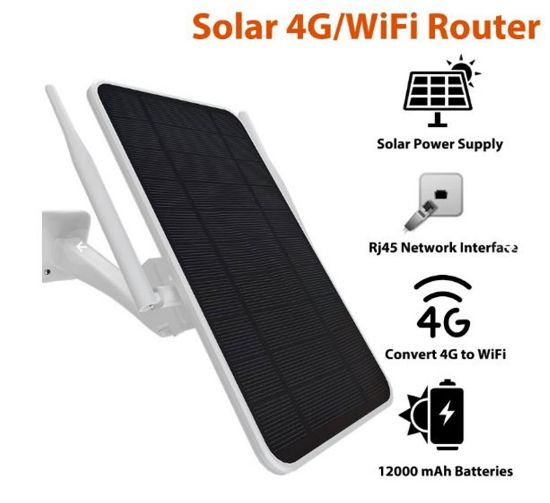 Apronx APX-SR406 Wireless 4G Solar Modem 6w (8 Kullanıcı) 12000mAh resmi
